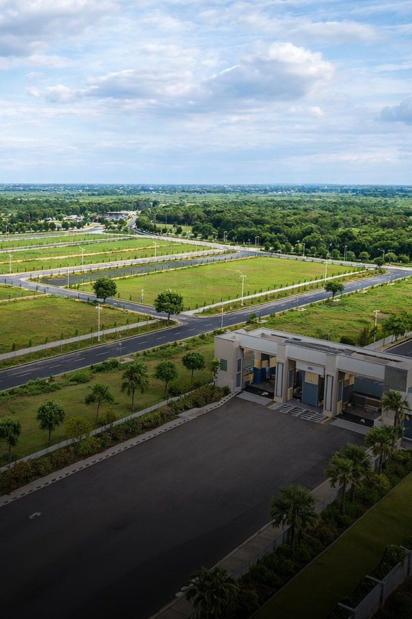 45 ACRE GATED COMMUNITY LUXURY VILLA PLOTS